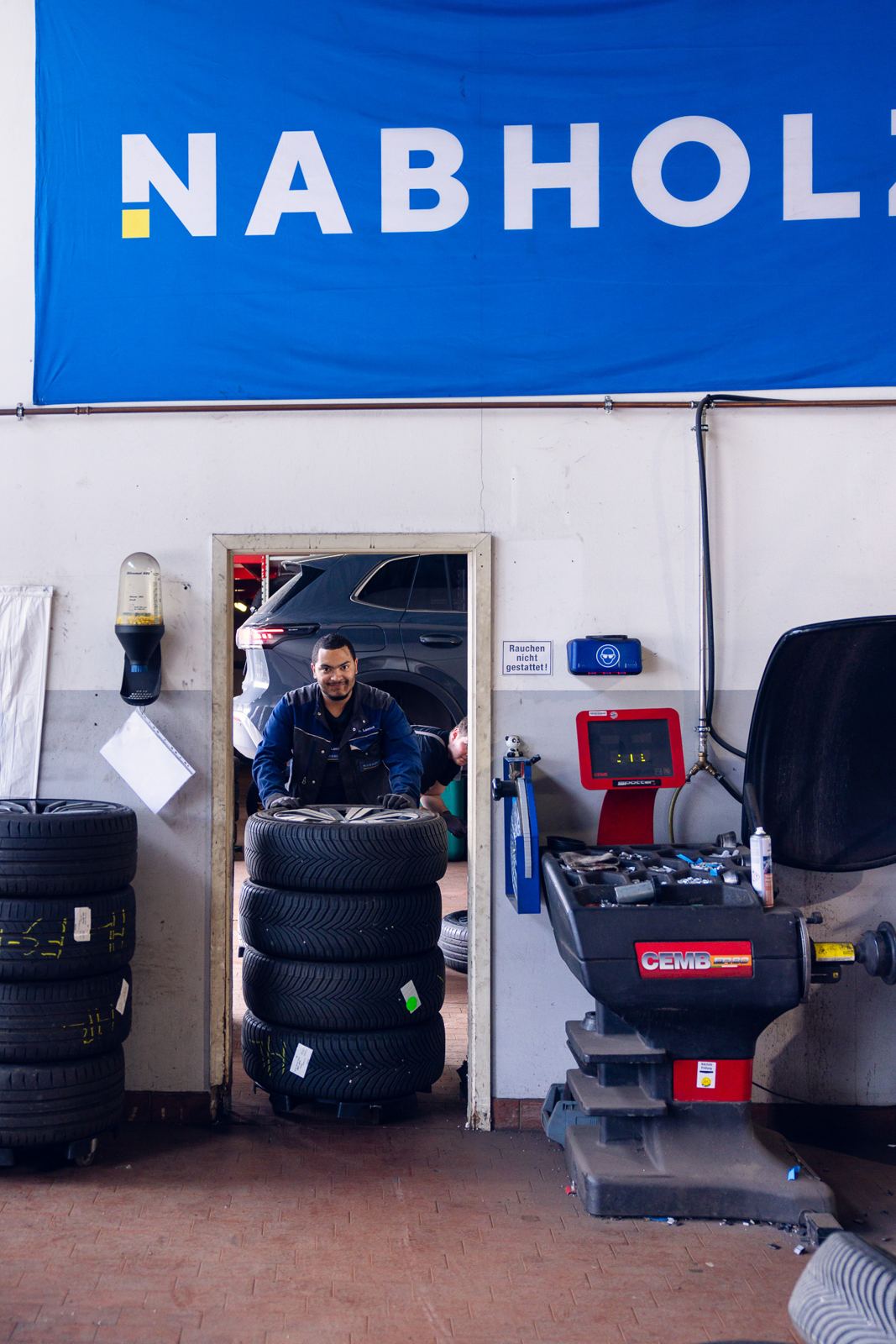 Eingang der Filiale Freising