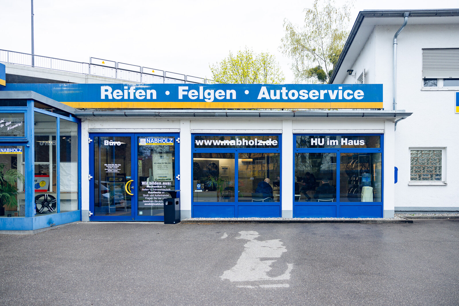 Die Filiale Oberschleißheim von außen