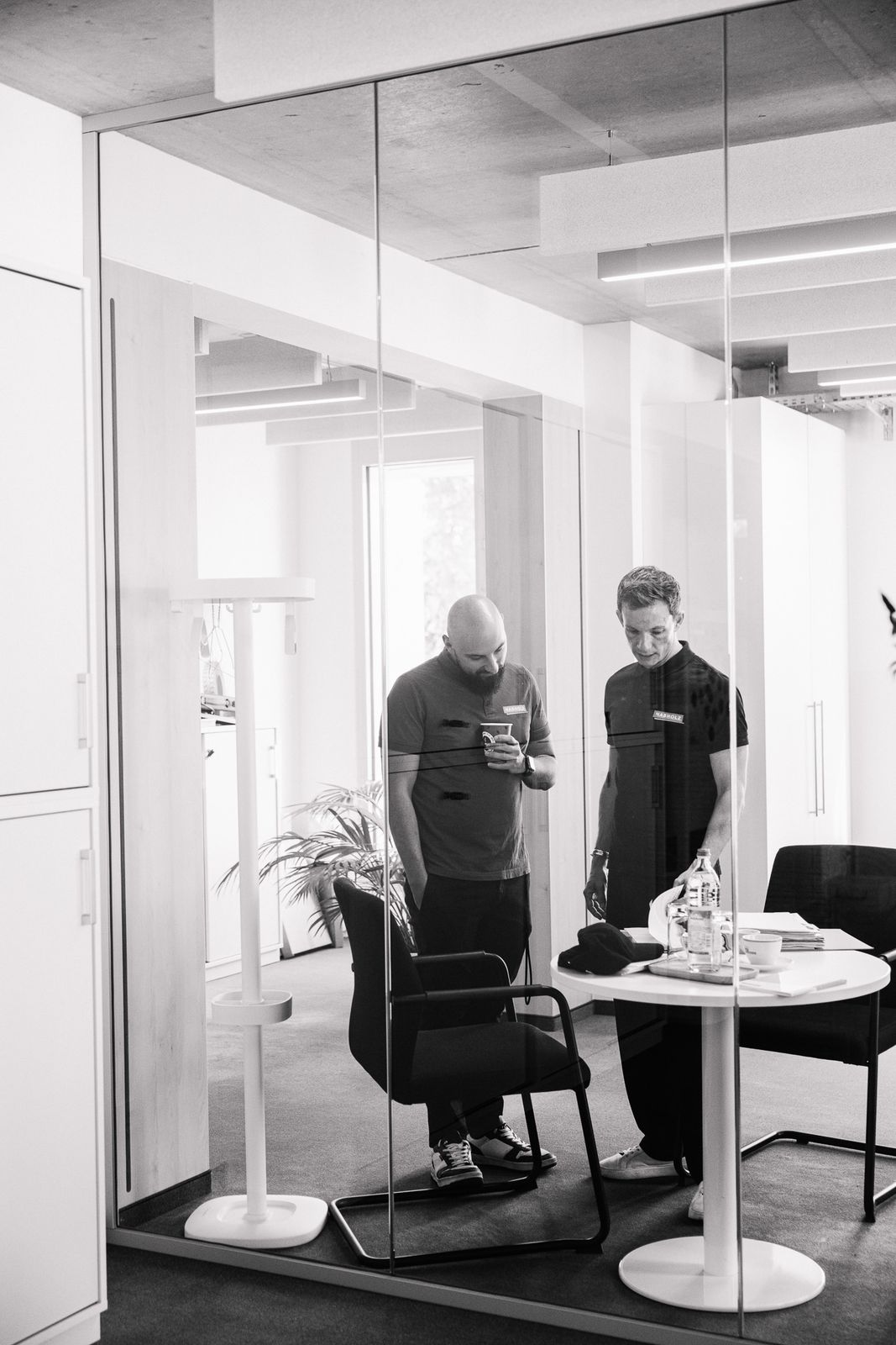 Blick in den Besprechungsraum