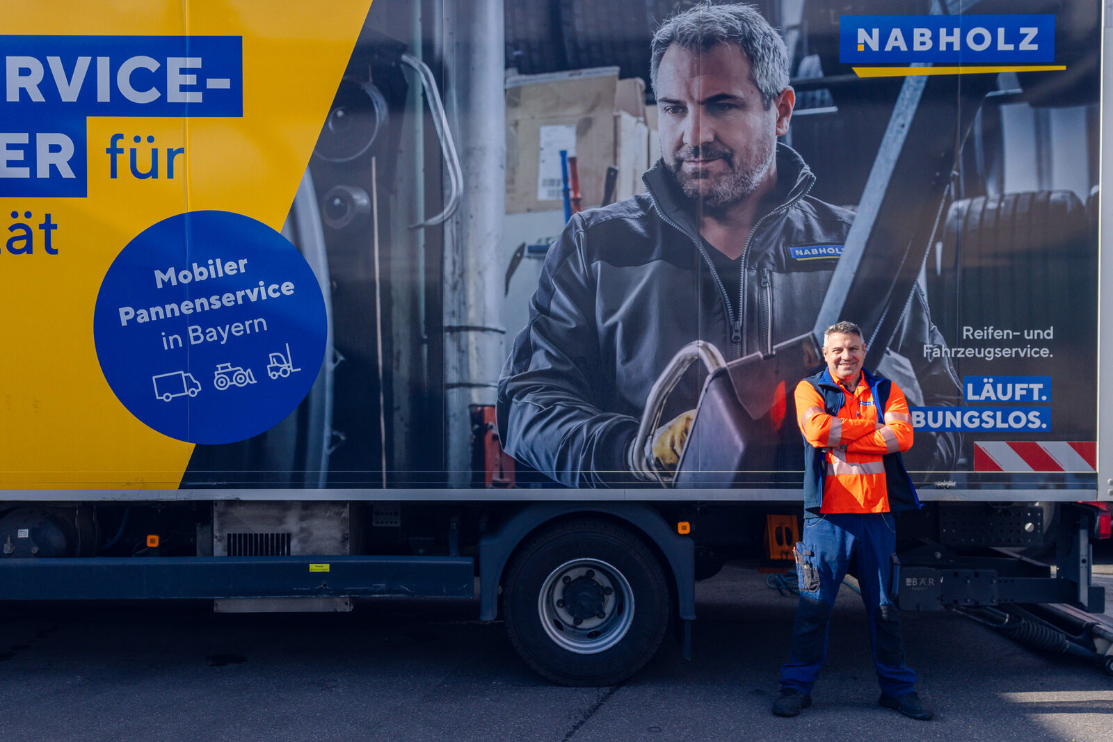 Nabholz Servicemobil fuer den mobilen Pannenservice